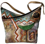 Anuschka Hand Painted Leather Bag