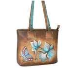 Anuschka Hand Painted Leather Bag