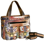 Anuschka Hand Painted Leather Bag