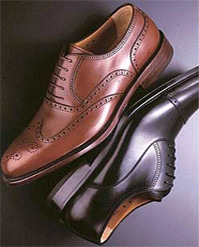 ... shoes we see are johnston and murphy johnston and murphy produces
